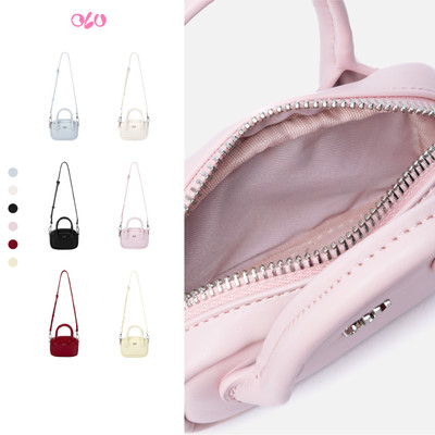 Túi mini OLV đeo vai Leather Mini Crossbody Bag nhiều màu pastel dễ thương phù hợp mọi dịp