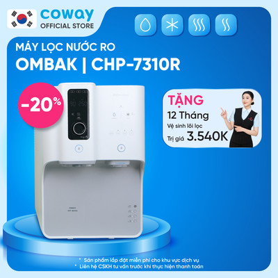 [Chỉ giao HN và TP.HCM] Máy lọc nước Coway Ombak CHP-7310R