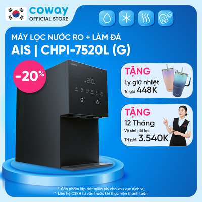 [Chỉ giao HN và TP.HCM] Máy lọc nước Coway AIS CHPI-7520L_GRAY