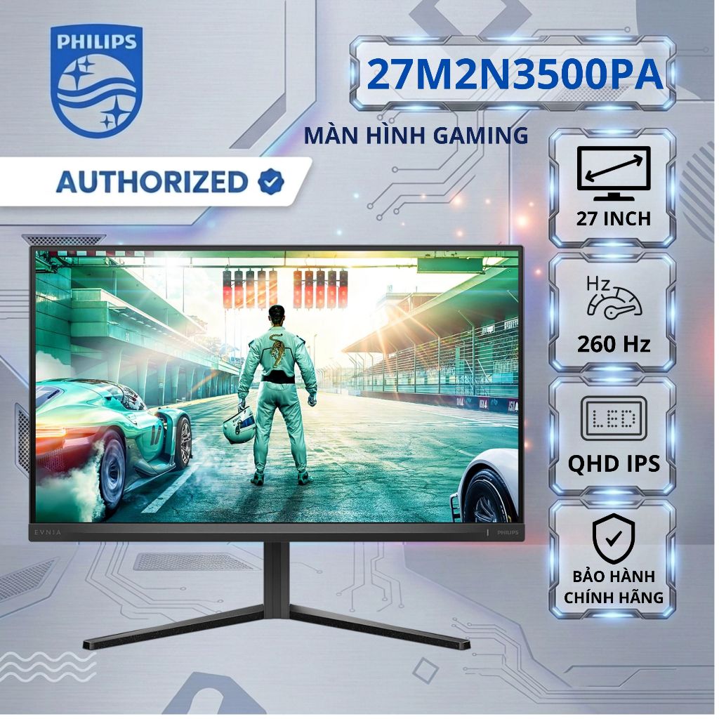 Màn hình Gaming Philips 27M2N3500PA (27 inch/2K/IPS/260HZ/0.3MS/LOA)
