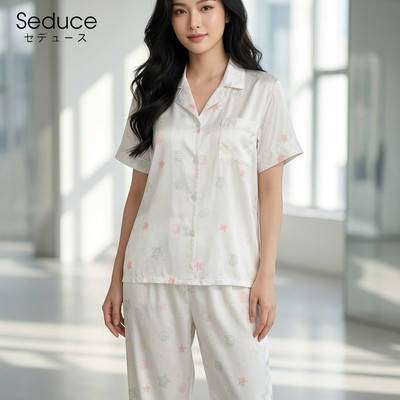 Bộ mặc nhà Seduce P26057 Lụa Latin