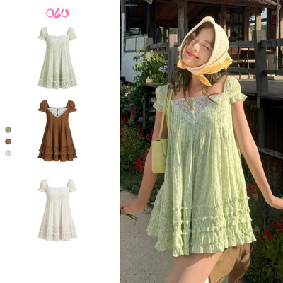Váy OLV babydoll Kate Ruffled Dress nhiều màu phù hợp mùa hè đi chơi