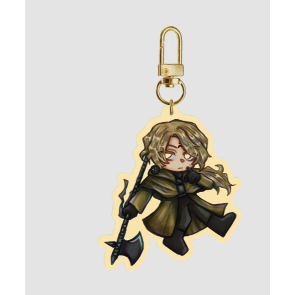 A Certain Sinclair Acrylic Keychain (Limbus Company)