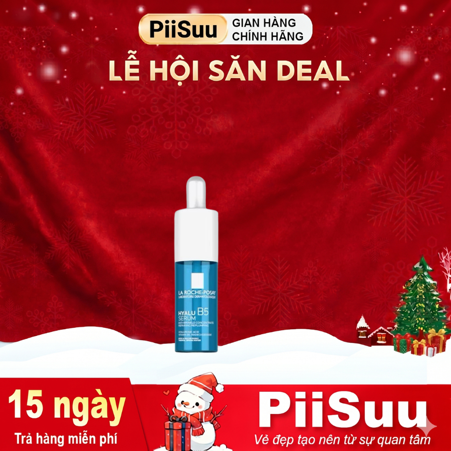 Serum La Roche-Posay Hyalu B5 Cấp Nước Phục Hồi và Tái Tạo Da 10ml