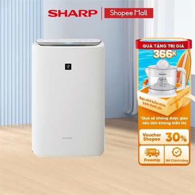 Máy lọc khí và tạo ẩm Sharp KI-N50V-W - Hàng chính hãng bảo hành 12 tháng