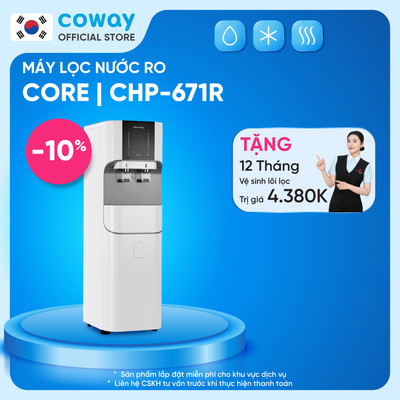 [Chỉ giao HN và TP.HCM] Máy lọc nước Coway Core CHP-671R