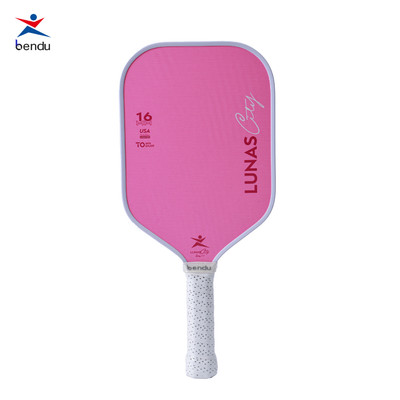 Vợt Pickleball LUNAS BENDU Màu Hồng Đậm Trơn , dành cho newbie tập chơi nam & nữ hàng chính hãng