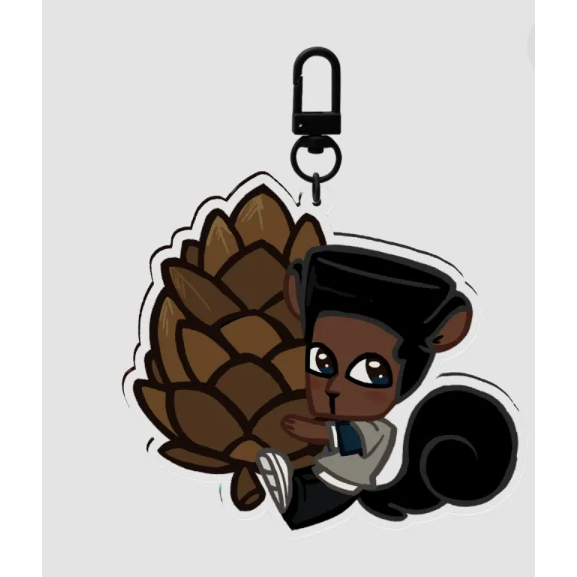Squirrel Lucas Sinclair Keychain