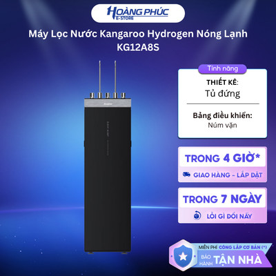 Máy Lọc Nước Kangaroo Hydrogen Nóng Lạnh KG12A8S [Toàn Quốc]