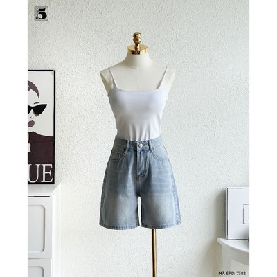 Quần short Jeans Twentyfive dáng lửng phong cách Hàn Quốc 7382