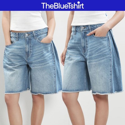 TheBlueTshirt - Quần shorts phom quần ngố ống rộng phom loose cho nữ - Moonlit Shorts - Women