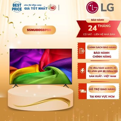 Smart Tivi LG AI 4K 55 inch 55NU805BPSB
