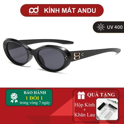Kính Râm Nam Nữ Chống Tia UV LUMINA Nhựa Đen Sang Chảnh Thời Trang Cặp Đôi Lái Xe Đi Biển 20294