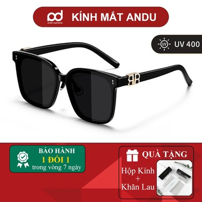 Kính râm mát thời trang nam nữ LUMINA phong cách Hàn Quốc đi biển lái xe cá tính chống UV 11377