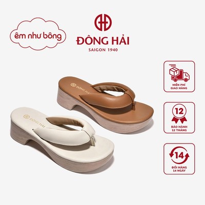 [Mẫu mới] Dép Kẹp Đông Hải Đế Phối Quai Mềm - D32I8