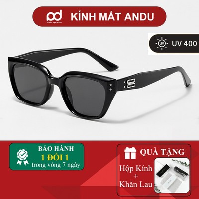 Mắt kính râm mát thời trang nữ nam phong cách chống tia UV Hàn Quốc đi chơi chụp ảnh đẹp 65003