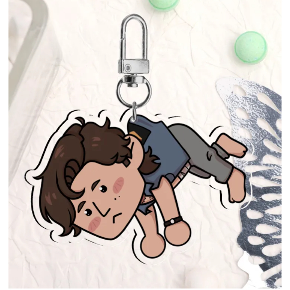 eddie vest steve keychain