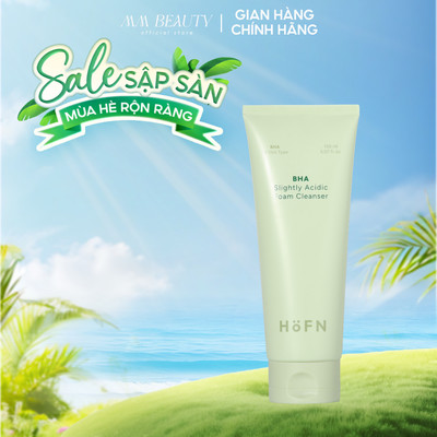 Sữa Rửa Mặt BHA HOFN SLIGHTLY ACIDIC FOAM CLEANSER 150ml