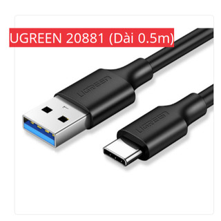 Cáp Sạc và truyền dữ liệu USB 3.0 to USB Type C ( 20881 20882 20883 20884 ) Ugreen