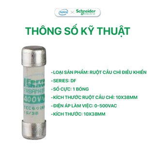 [Full] Ruột cầu chì điều khiển Schneider DF2CA01 DF2CA04 DF2CA08 DF2CA10 DF2CA16 DF2CA25