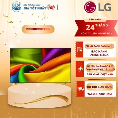 Smart Tivi LG AI 4K 55 Inch 55NU855BPSA