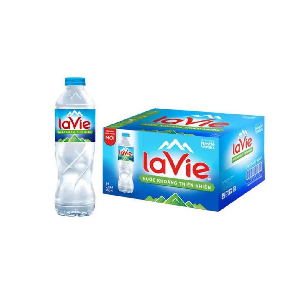 Nước suối Lavie 500Ml (24 Chai)