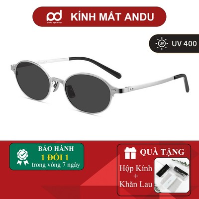 Kính mát thời trang nam nữ ANDU unisex phong cách Y2K, dáng mắt mèo thời thượng, đi biển dạo phố 20436