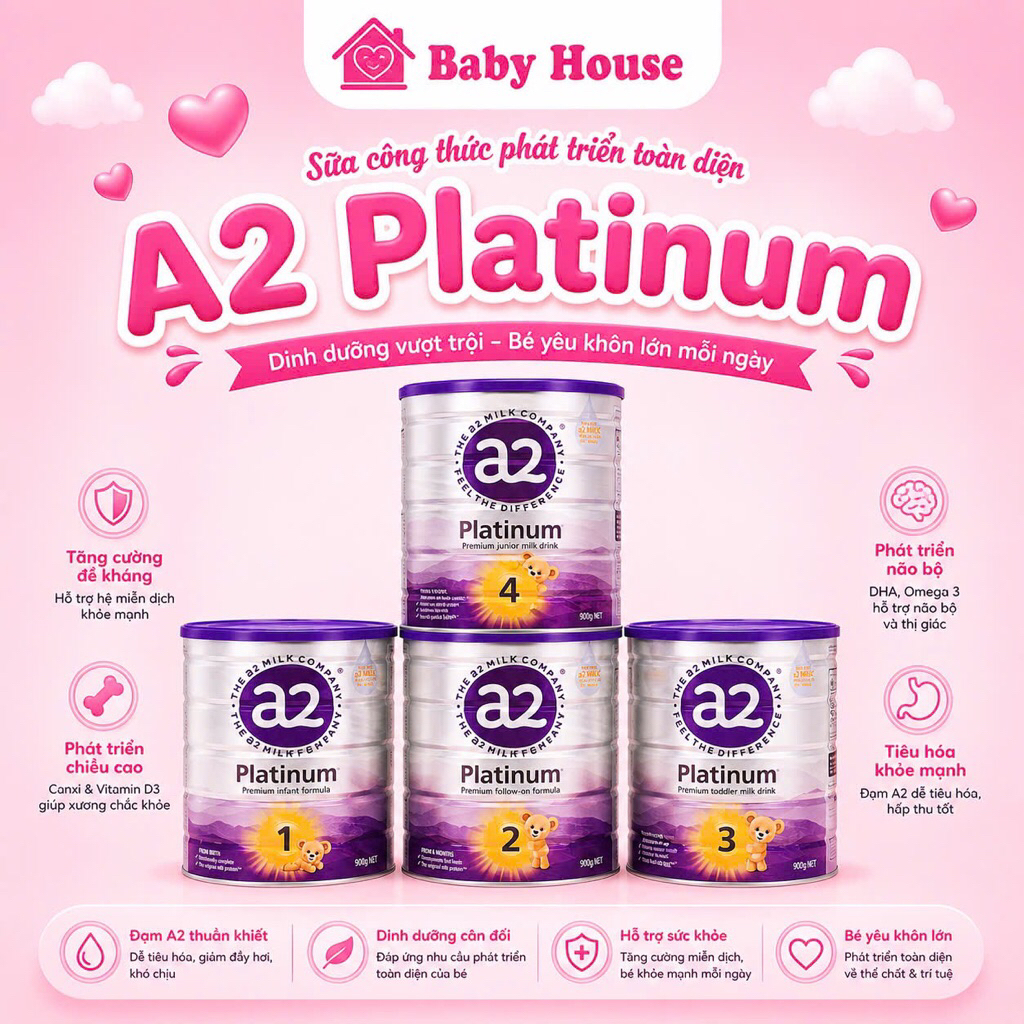 Sữa bột a2 Platinum