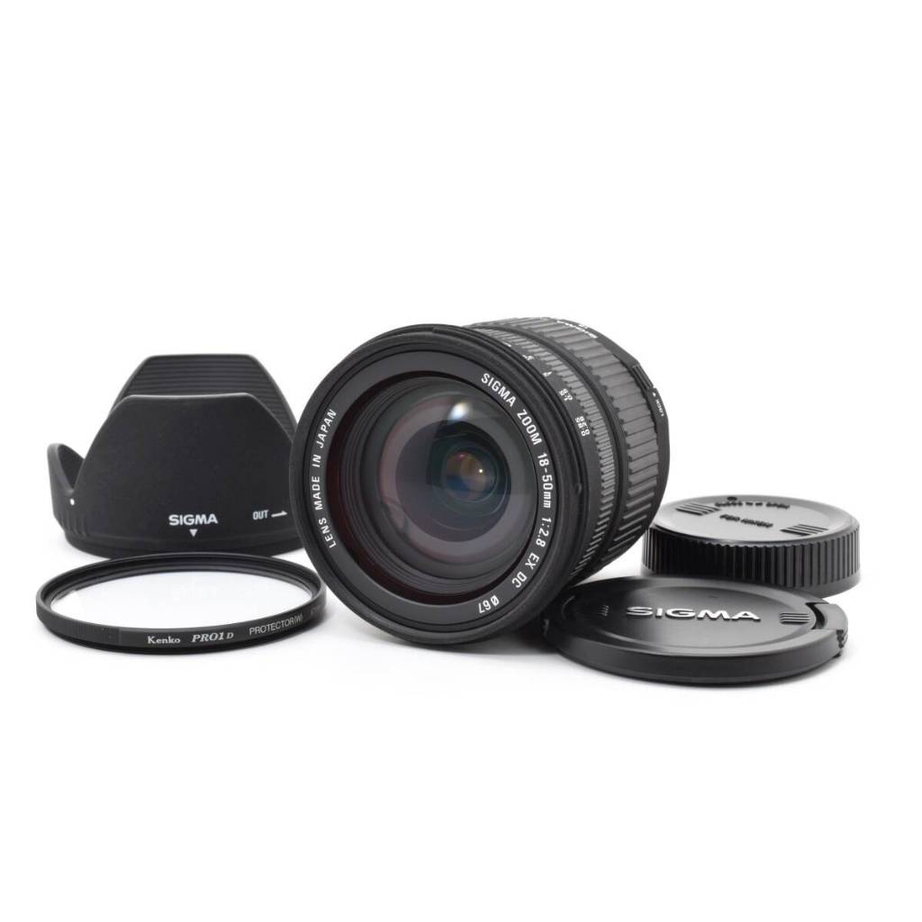 Lens Nikon F mount SIGMA AF 18-50mm F2.8 EX DC 99%