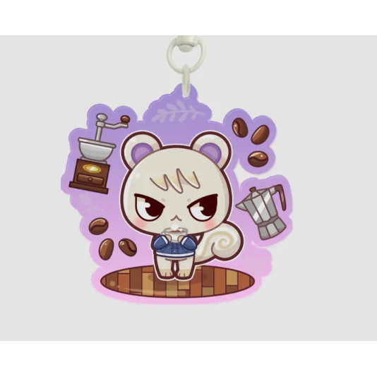 Marshal - Animal Crossing Acrylic Keychain