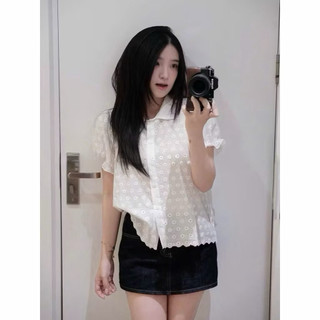 Áo ren đục lỗ ( giá đã sale)