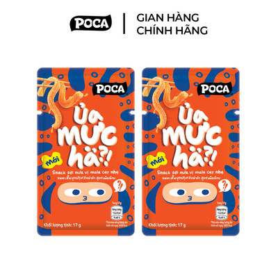 [Hàng tặng không bán] Combo 2 Gói Snack Sợi Nưa Konjac Ủa Mực Hả? 17G Vị Mala Cay Nhẹ