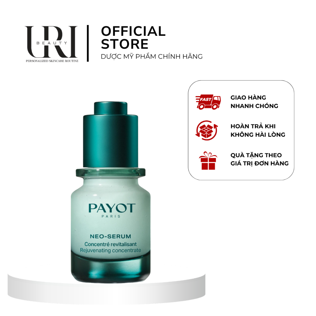 [Chính hãng] PAYOT NEO SERUM Rejuvenating Concentrate – Tinh Chất Hỗ Trợ Căng Mịn & Tươi Trẻ Da 30ml