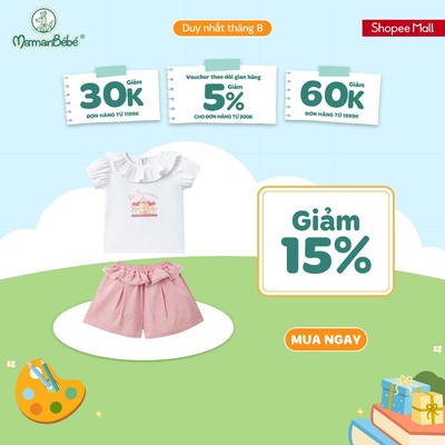 Bộ cộc tay La Pomme cổ bèo vòng quay cổ tích - Sợi Bamboo Cotton mềm mại, hỗ trợ kháng khuẩn – Bé gái - 6M - 5Y