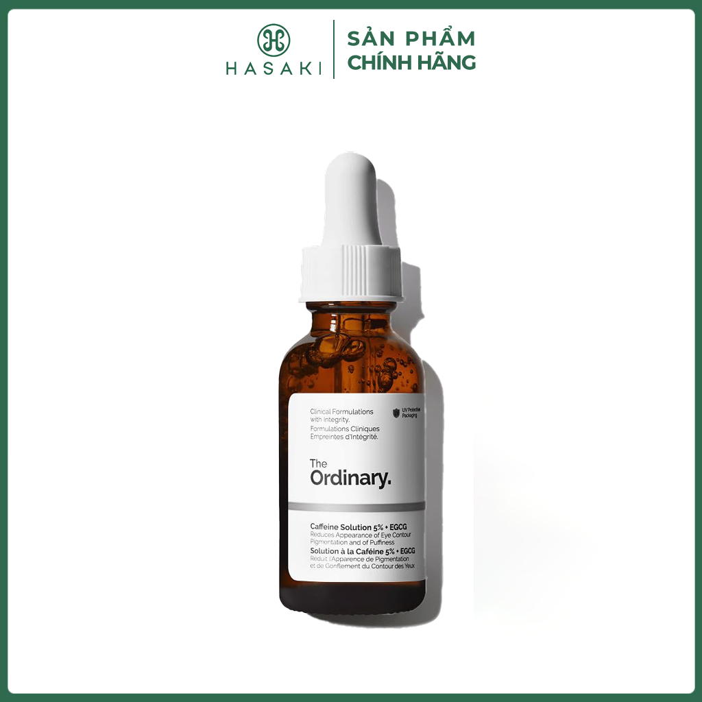 The Ordinary serum caffeine giảm bọng mắt, quầng thâm cho vùng mắt Caffeine Solution 5% + EGCG 30ml