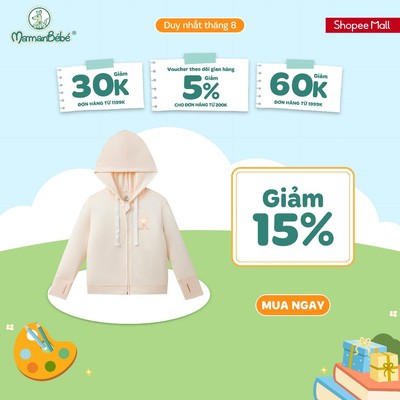 Áo khoác đa năng La Pomme mùa hè tươi mát - Sợi Petit Soyeu thoáng mát – Bé trai/gái - 6M - 5Y