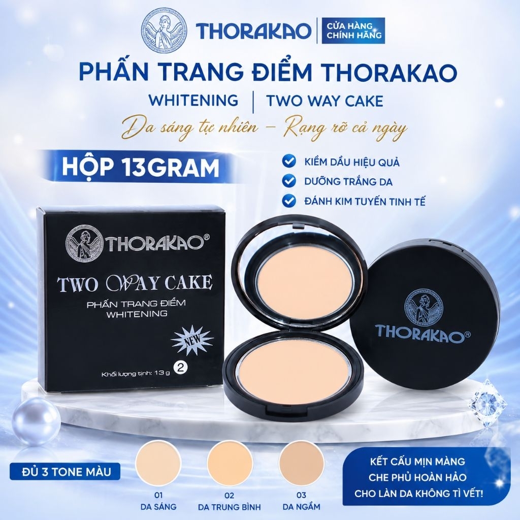 Phấn Thorakao Two Way Cake 13g