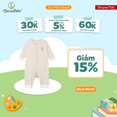 Bộ Body dài tay La Pomme bé cún lông mềm - Sợi Petit Soyeu thoáng mát – Bé trai/gái - NB - 3M