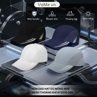 Nón Dad Hat Dù Mỏng Nhẹ Mesh Thoáng Khí #Y2010 068 23816 |YaMe|