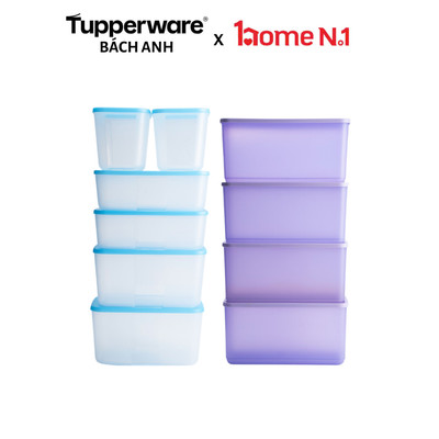 Bộ hộp trữ đông và trữ mát Tupperware Freezermate Basic and Funtastic - Nhựa nguyên sinh PP số 5