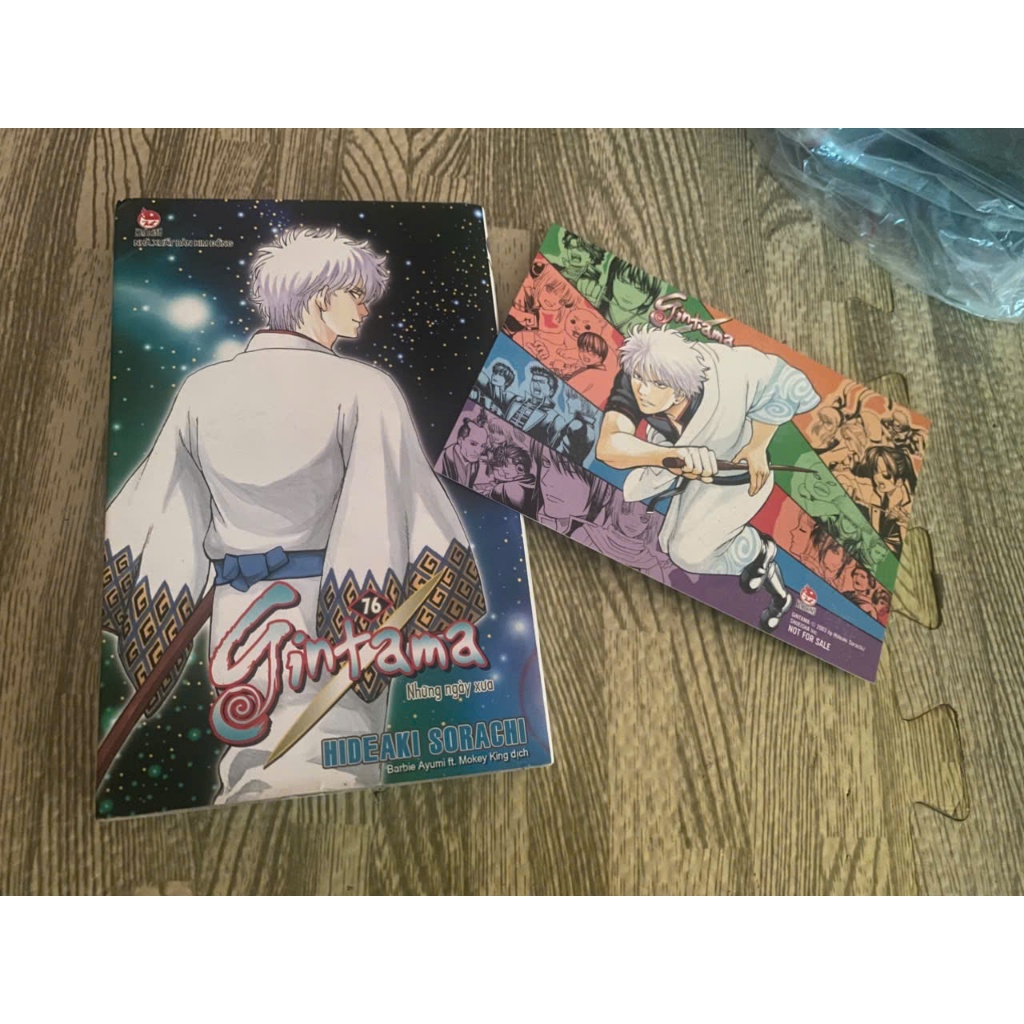 (+pk) Vở gintama tập 76 kèm phụ kiện