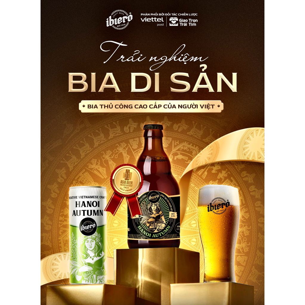 1 LON BIA HA NOI AUTUM 330ML