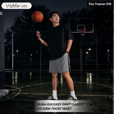 Quần Short Thể Thao Nam Cao Cấp 7 Inch Ultra Stretch The Trainer 015 24351 |YaMe|
