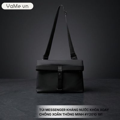 Túi Messenger Kháng Nước Khóa Xoay Chống Xoắn Thông Minh #Y2010 191 25044 |YaMe|