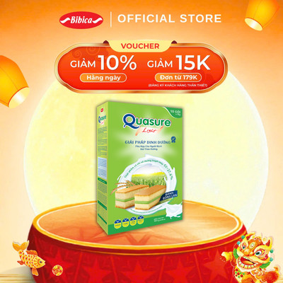 Bánh Dinh Dưỡng Quasure Light Bibica Ngũ Cốc Bông Lan Bánh Quy Ăn Kiêng