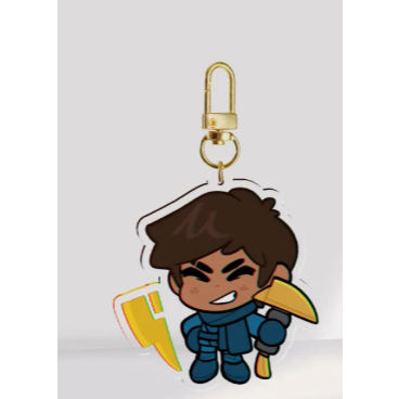NINJAGO || Jay Keychain suongdecorshop