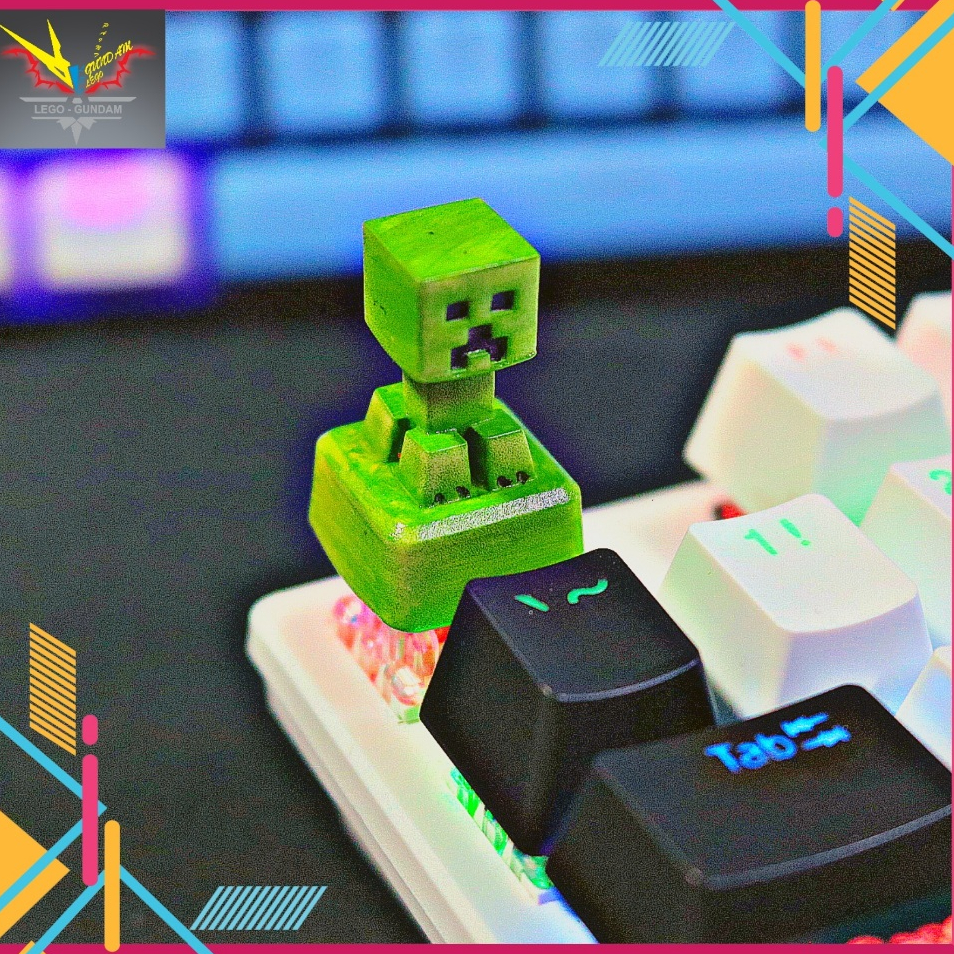 Keycap Game Minecraft Creeper