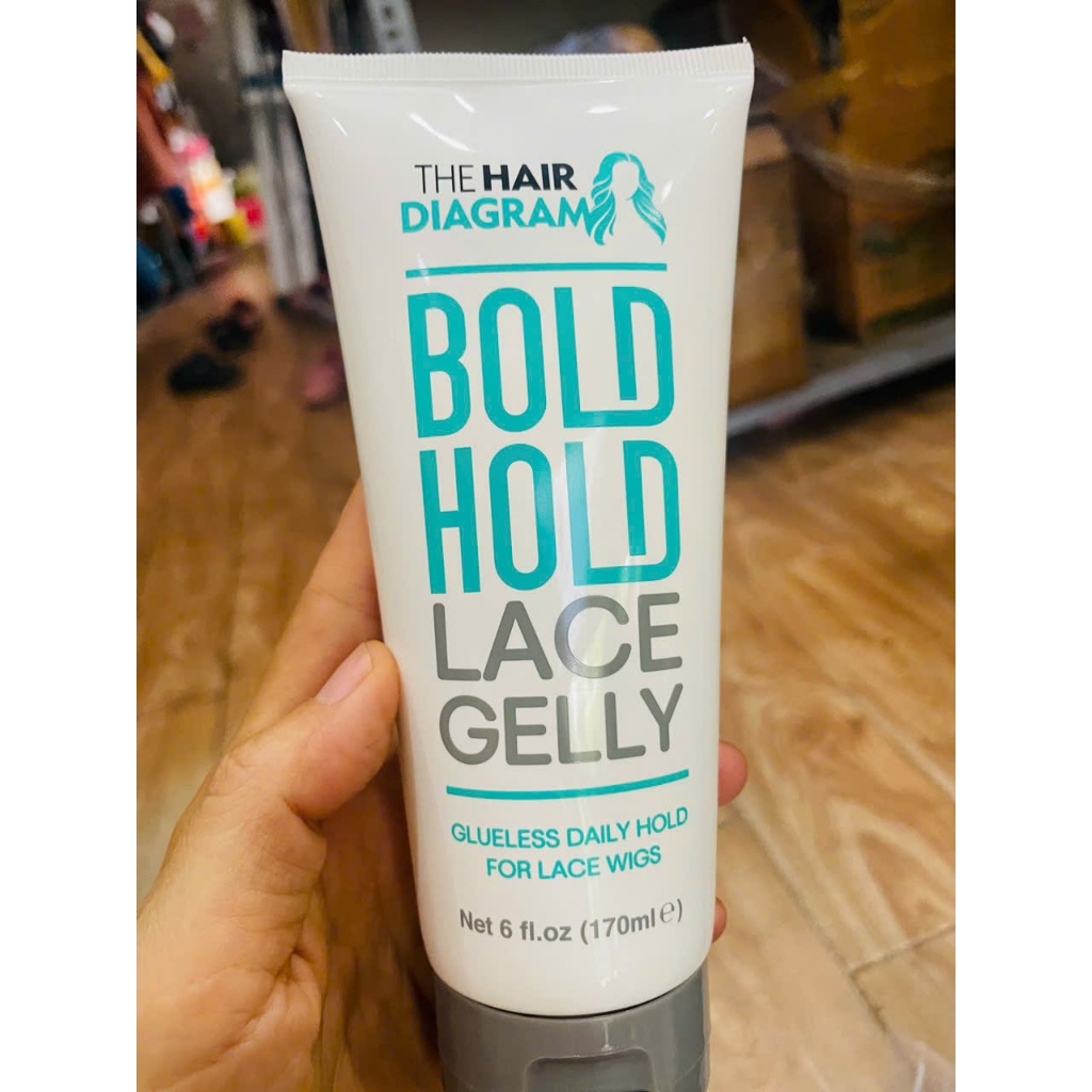 Gel tạo kiểu,giữ nếp tóc The Hair Diagram Bold Hold Lace Gelly 170ml