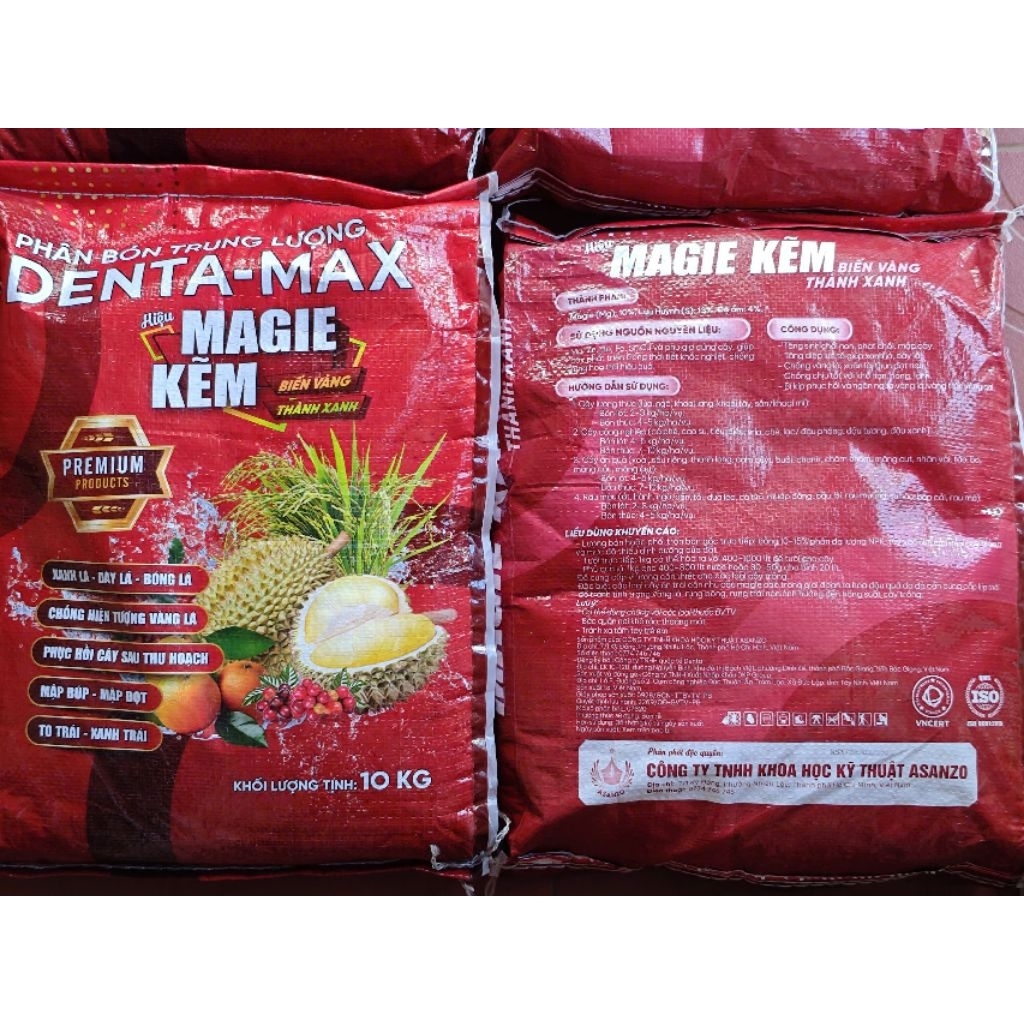 Magie Kẽm bao 10kg