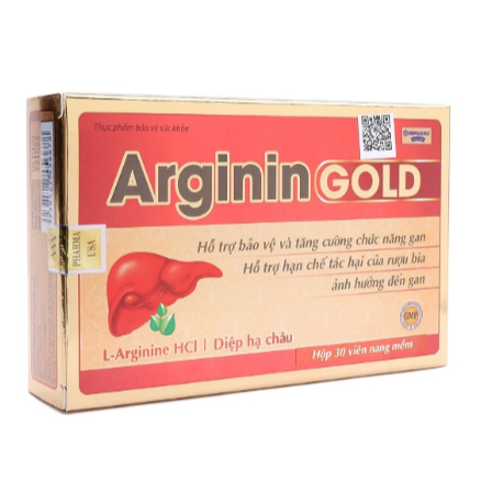 Bổ gan thảo dược Arginin Gold HD Pharma